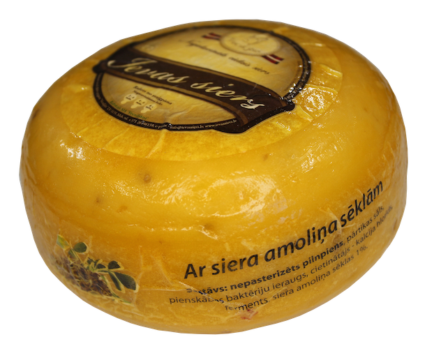 Ievas siers ar siera amoliņa sēklām, 1 kg