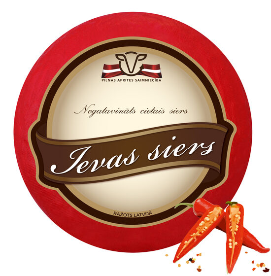 Ievas siers ar čili - lielais ritulis