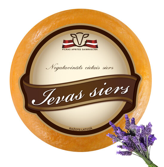 Ievas siers ar lavandu - lielais ritulis