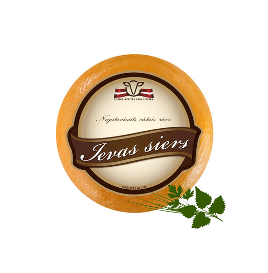 Ievas siers ar nātri - mazais ritulis